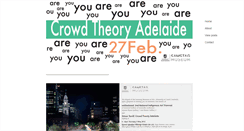 Desktop Screenshot of crowdtheoryadelaide.com